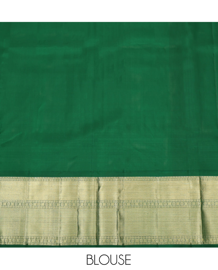 Pink Pure Silk Pavadai Material Set