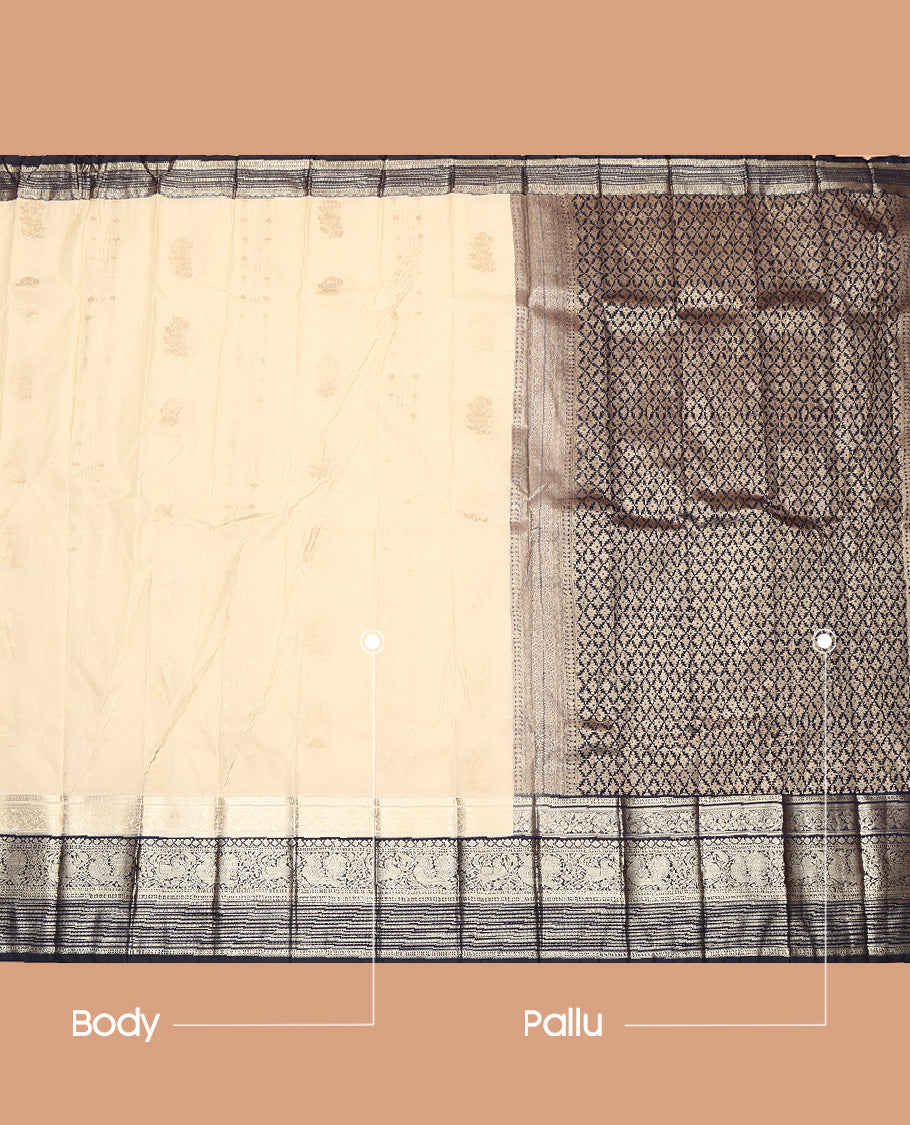 Sandal Thread Budget Silk Saree