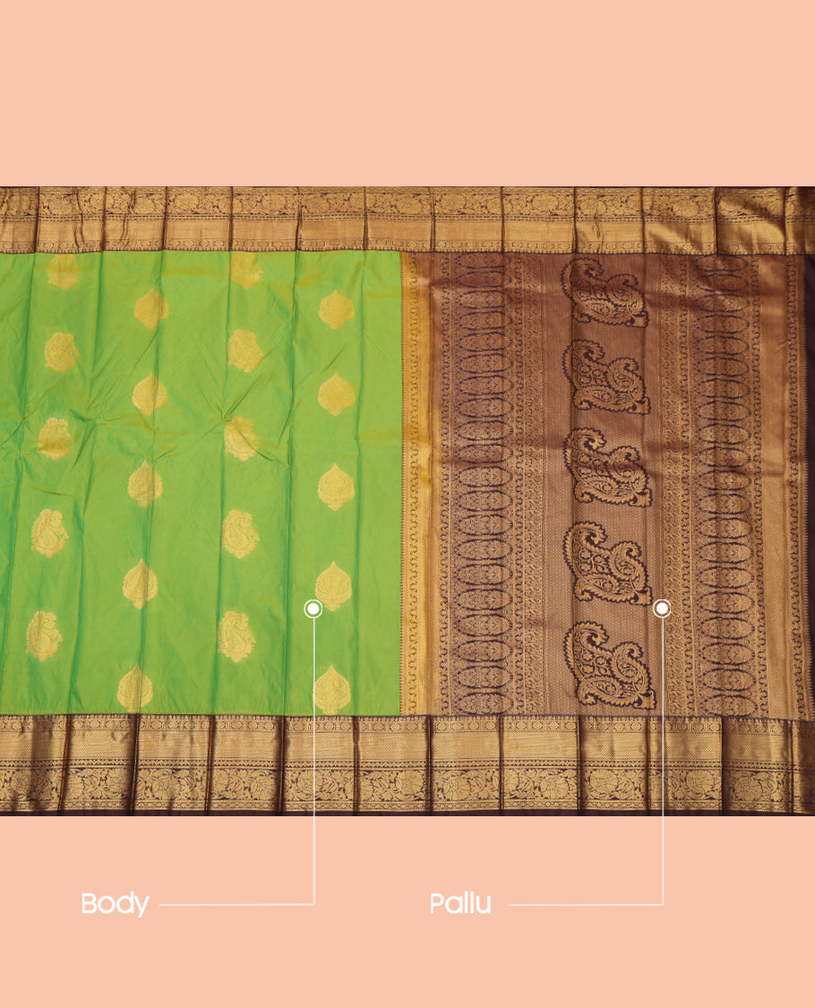 Green Budget Silk Saree