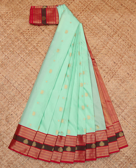 Blue Budget Silk Saree
