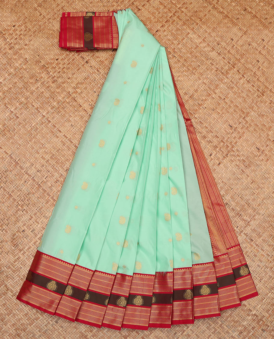 Blue Budget Silk Saree