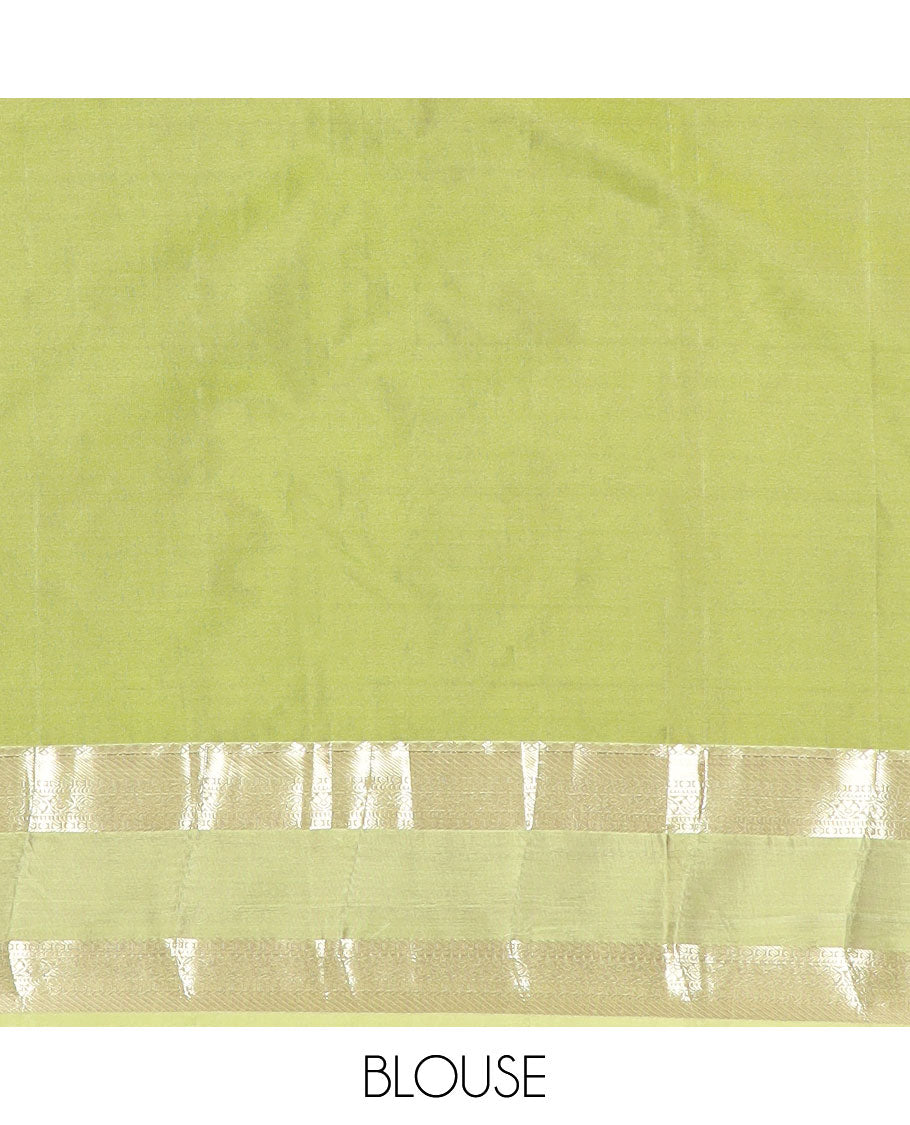 Maroon zari buttas budget silk saree, contrast traditional zari border, and intricate pallu