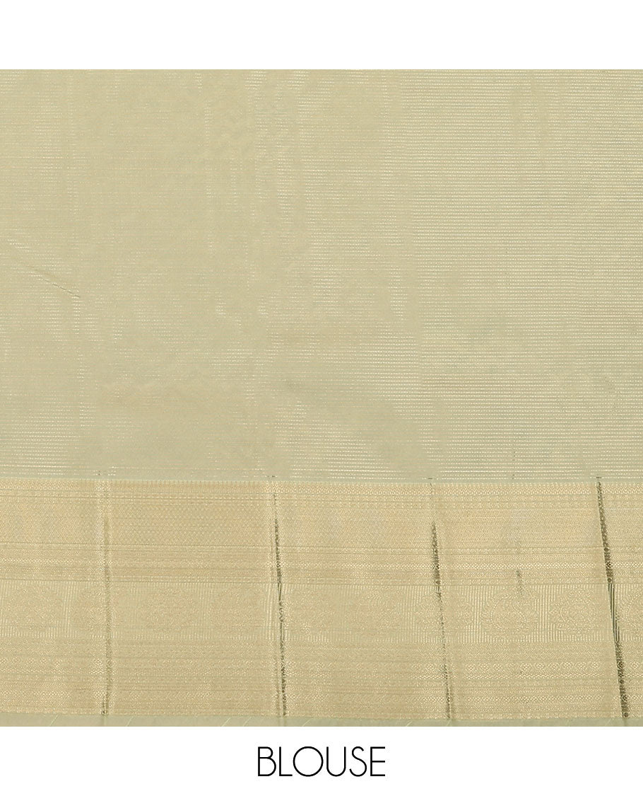 Maroon zari buttas budget silk saree, contrast traditional zari design border, and jaal pallu