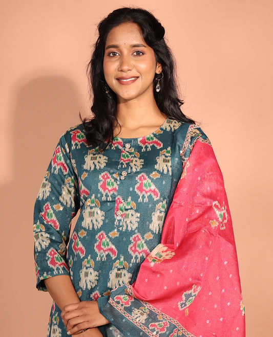 Blue Tissue Readymade Suit