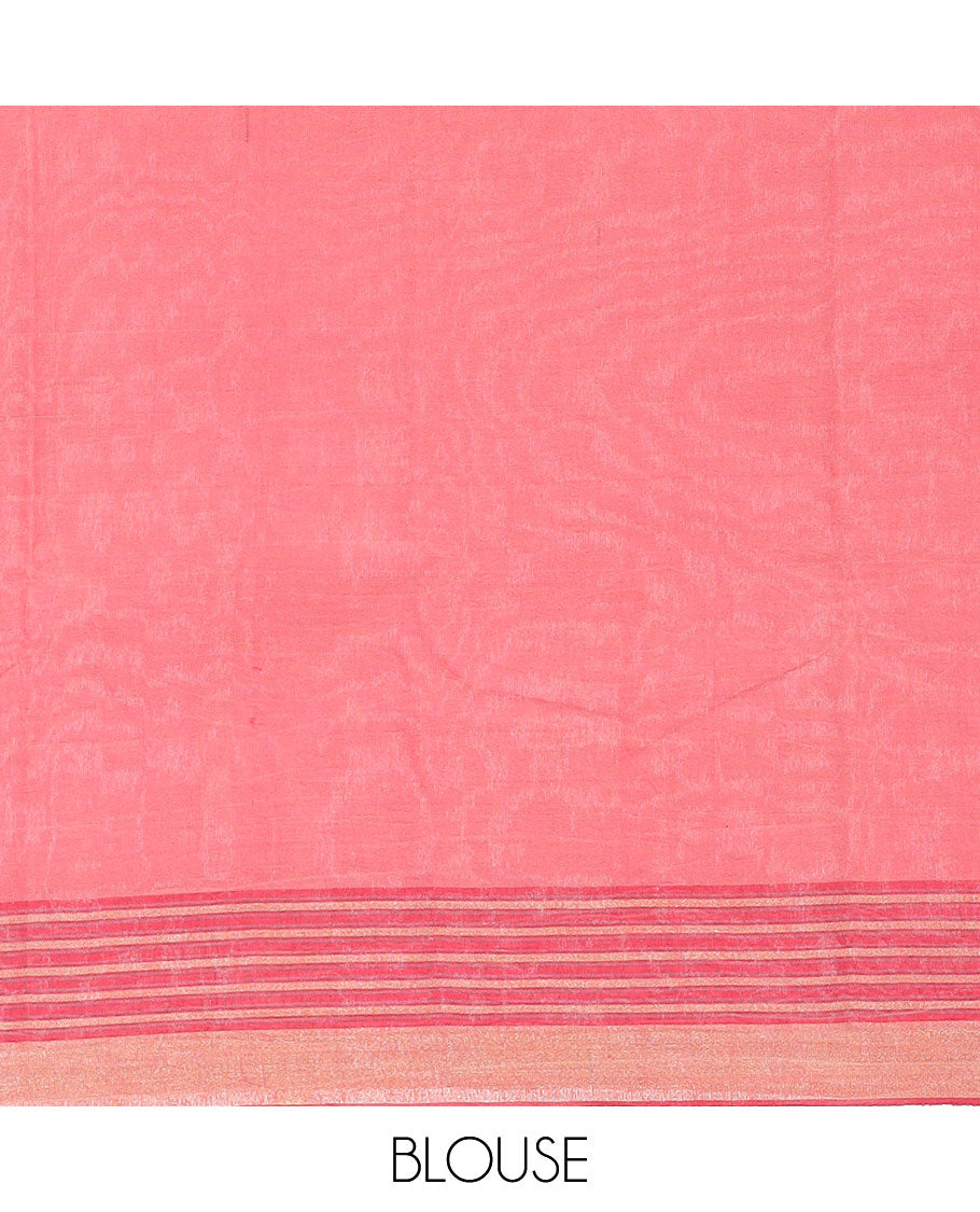 Multi-color ancient human motifs handpainted pen kalamkari silksaree,contrast vidarbha border & traditional design pallu