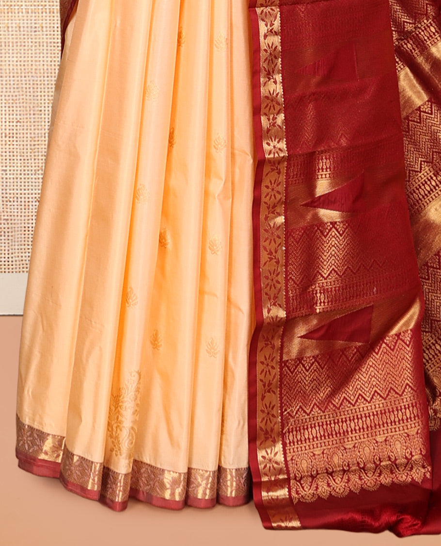 Light Sandal Gift Saree