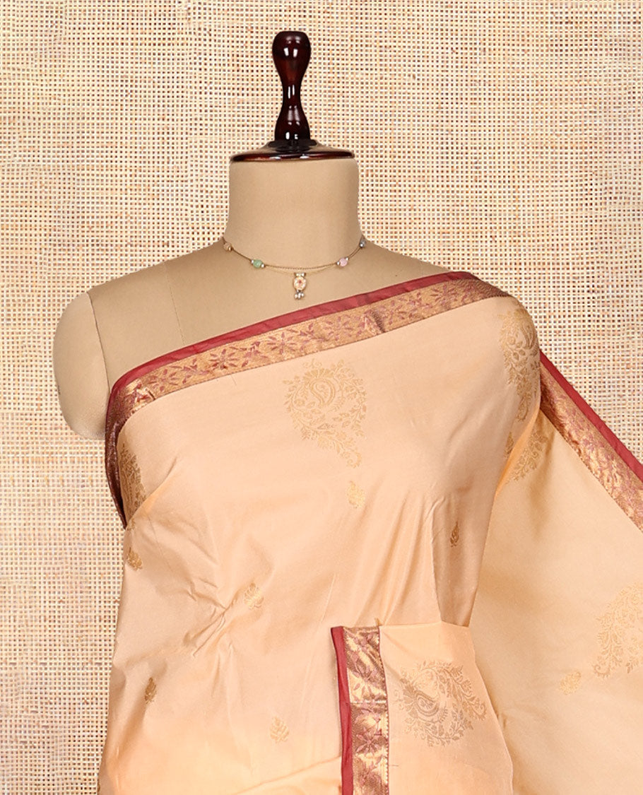 Light Sandal Gift Saree