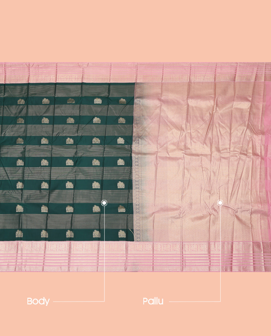 Green Traditional Budget Silk Saree