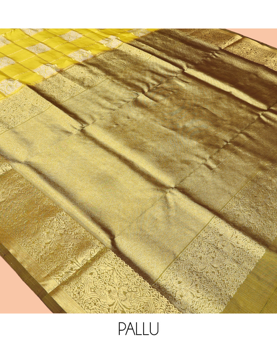 Green Venkatagiri Silk Saree