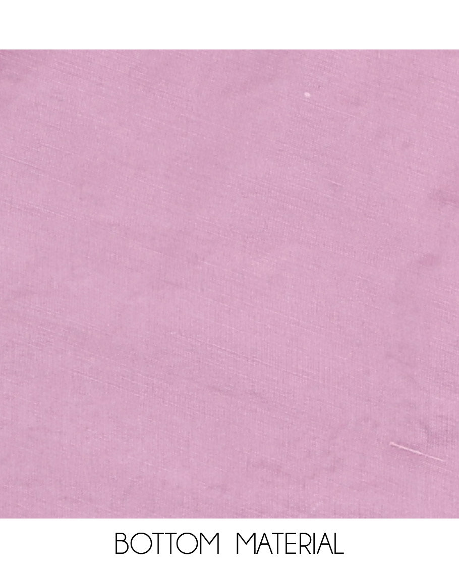 Lavender Material Chudidar Set