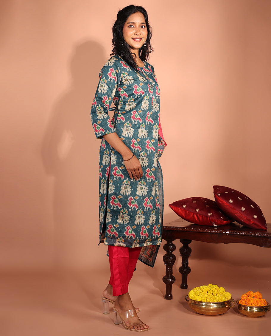 Blue Tissue Readymade Suit