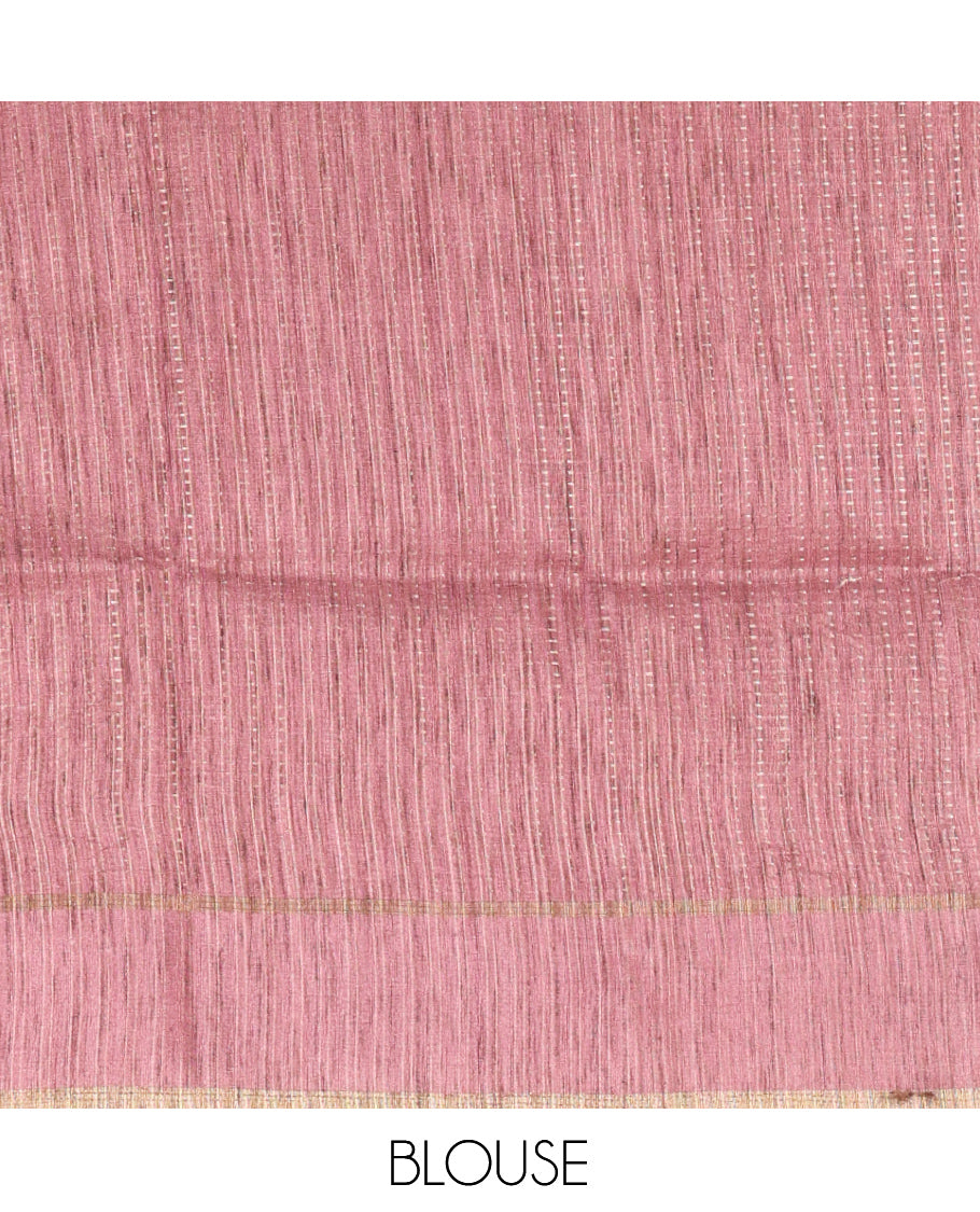 Peacock Fancy Tussar Saree