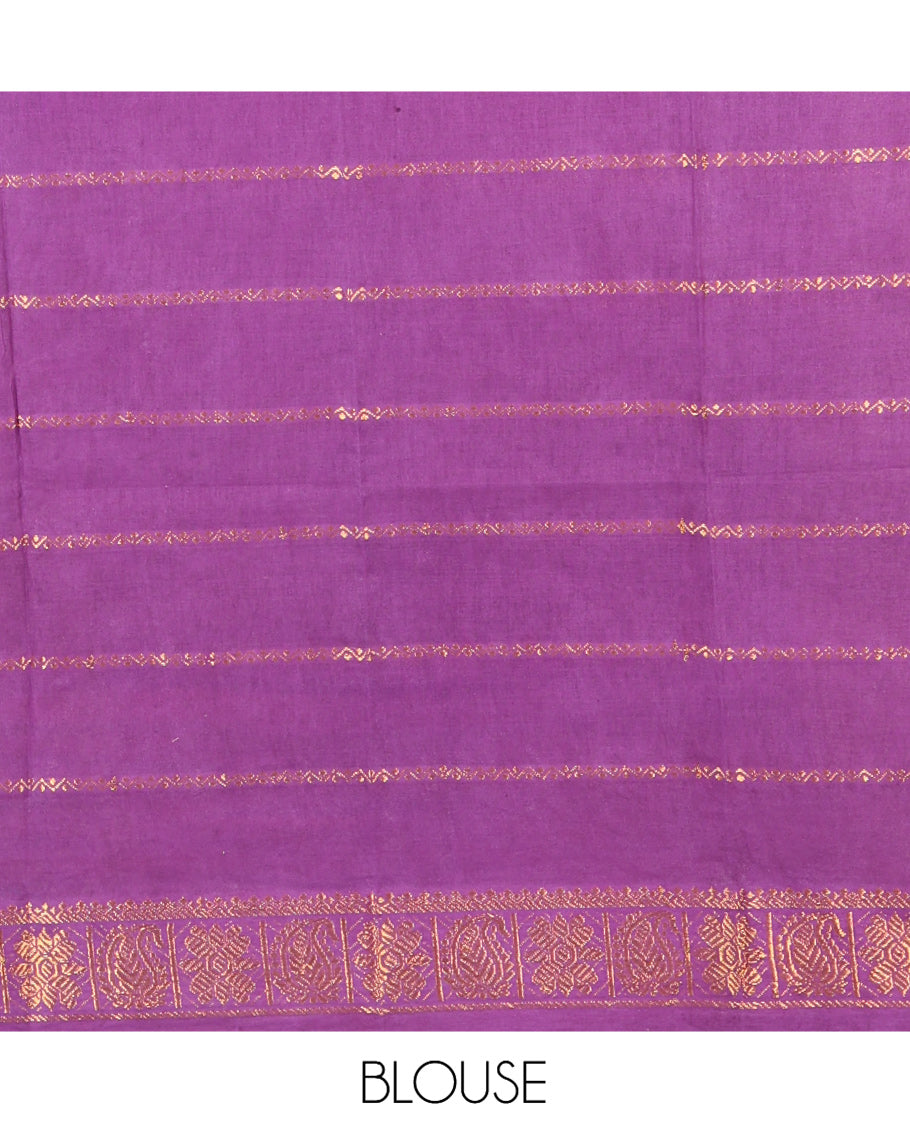 Black Sungudi Cotton Saree