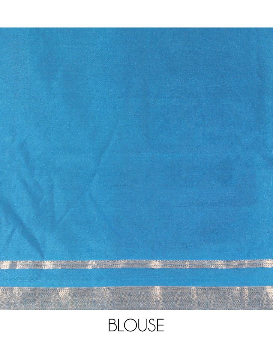 Rust Budget Silk Saree