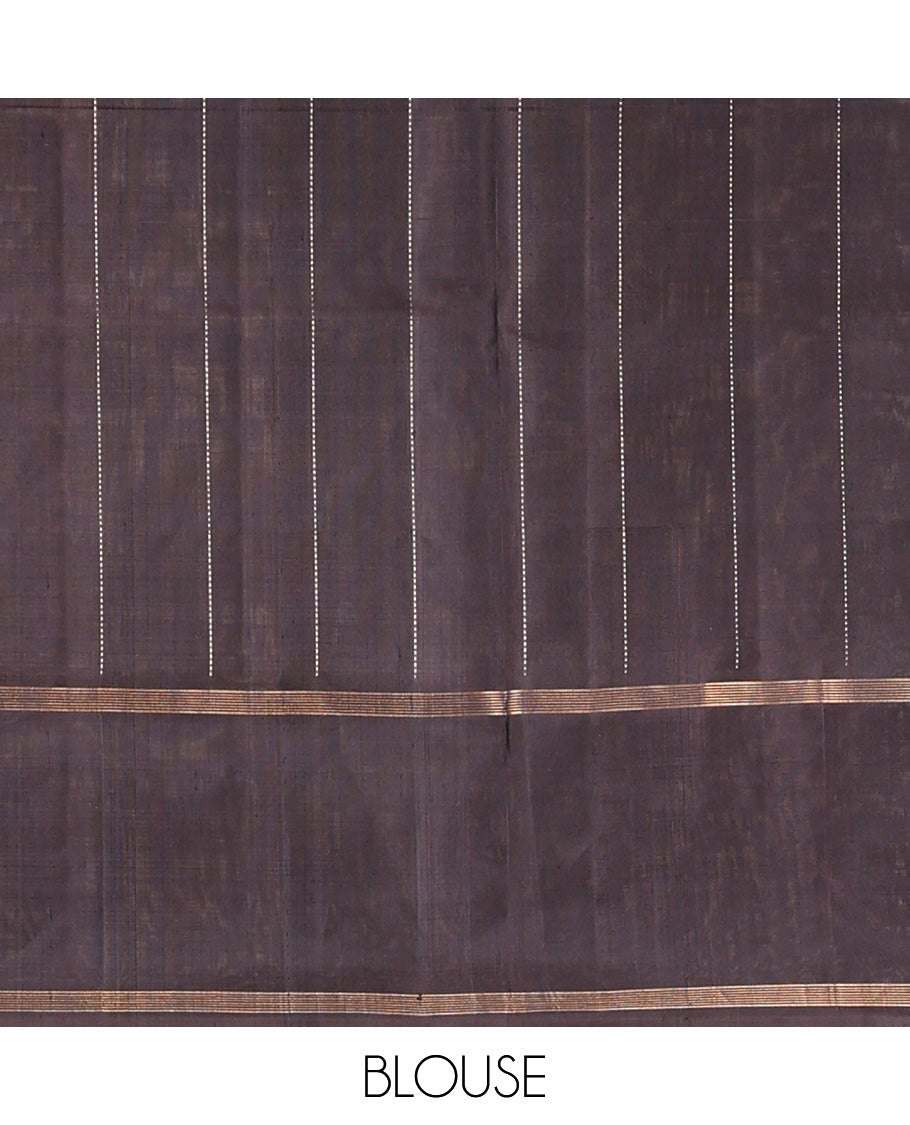 Magenta Mayuri Soft Silk Saree