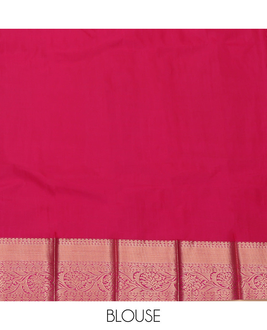 Blue Budget Silk Saree