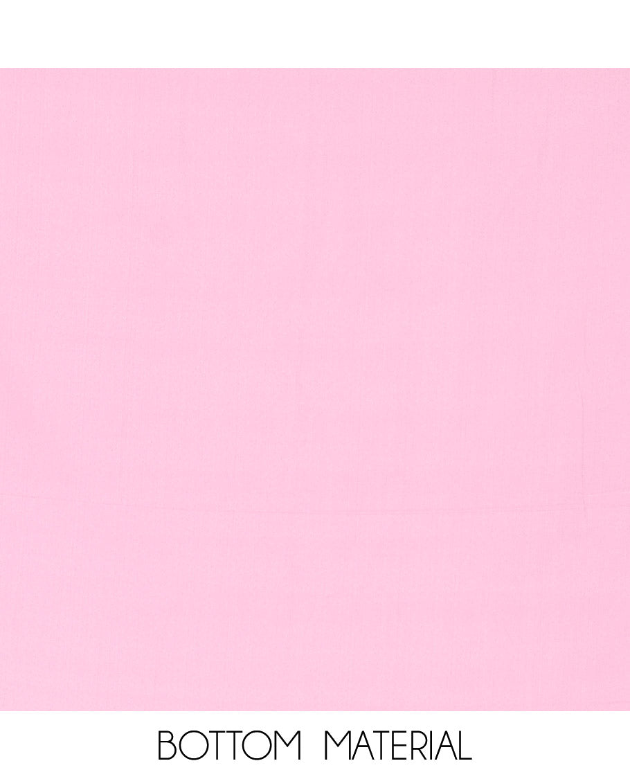 Lavender Material Chudidar Set Features Sequin Embroidered Georgette Top, a Plain American Crepe Bottom, and a Scallop Dupatta Embellished with Floral Vine Embroidery