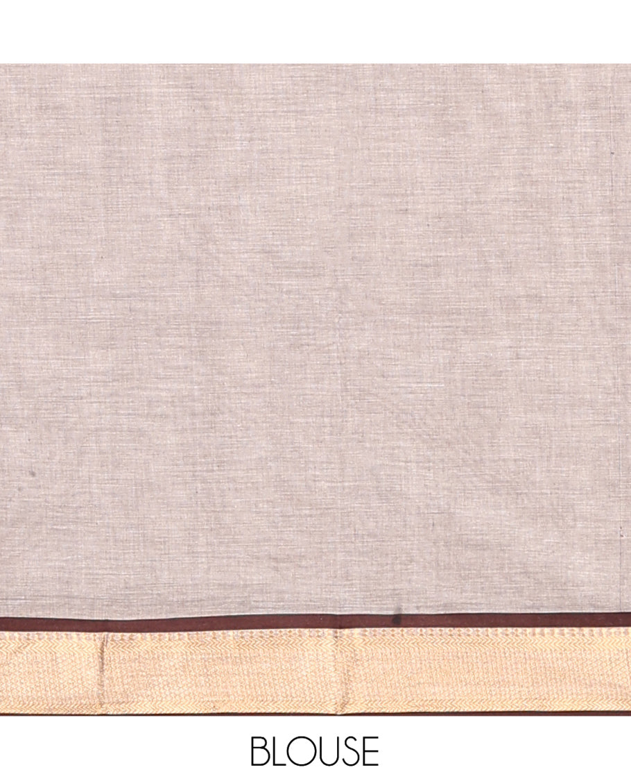 Grey Chirala Cotton Saree