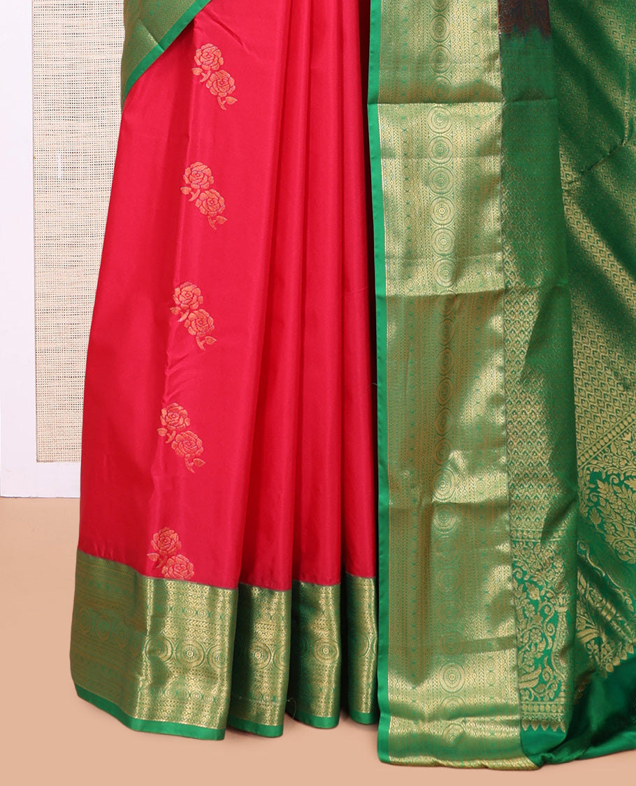 Red Budget Silk Saree