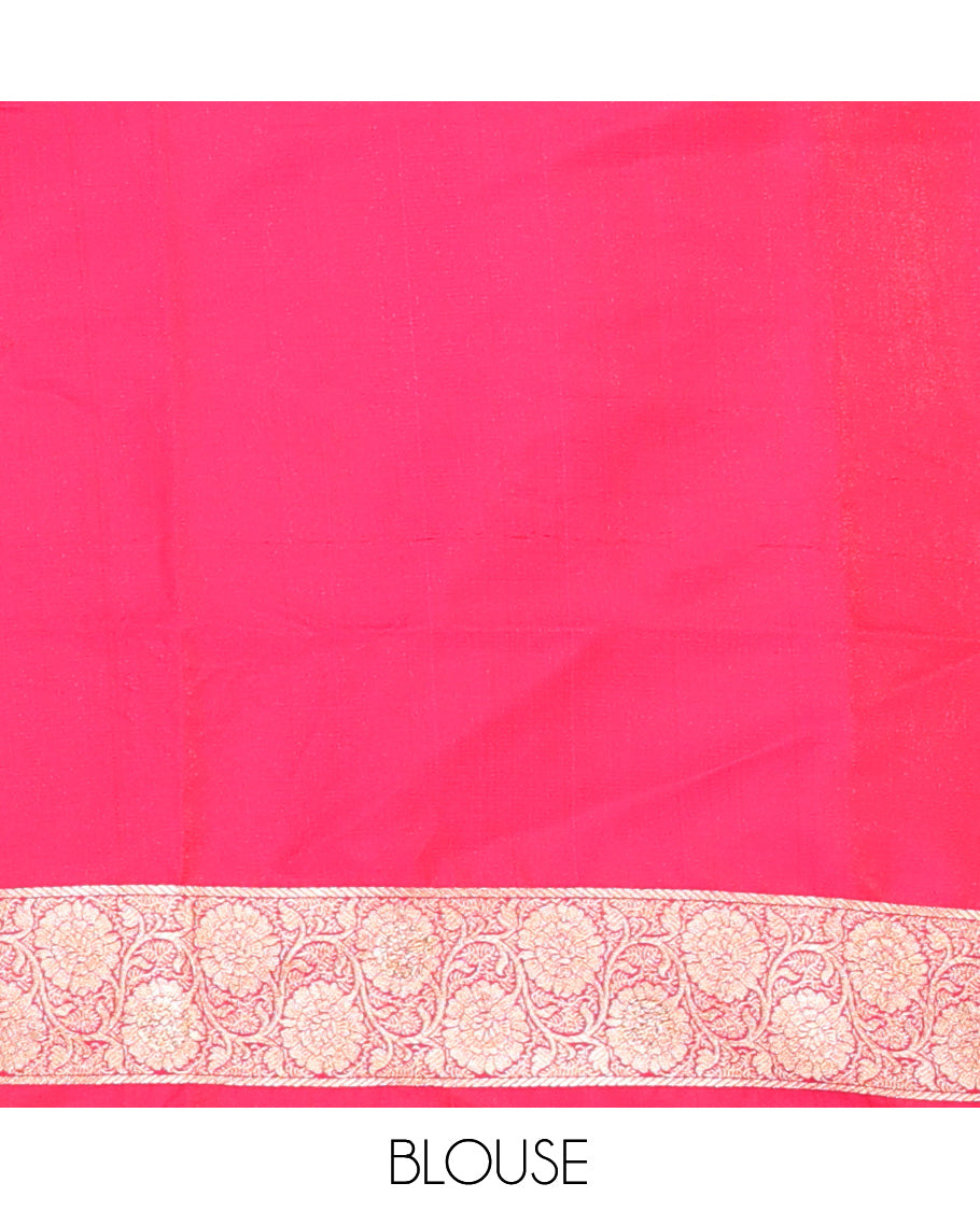 Green Banaras Nylon Saree