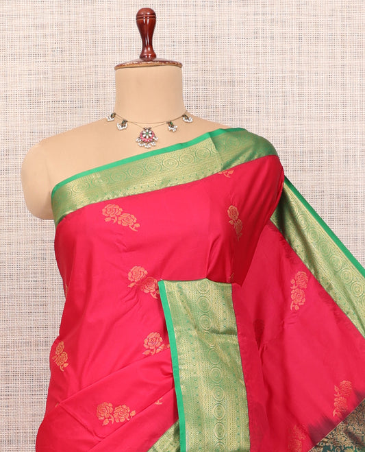 Red Budget Silk Saree