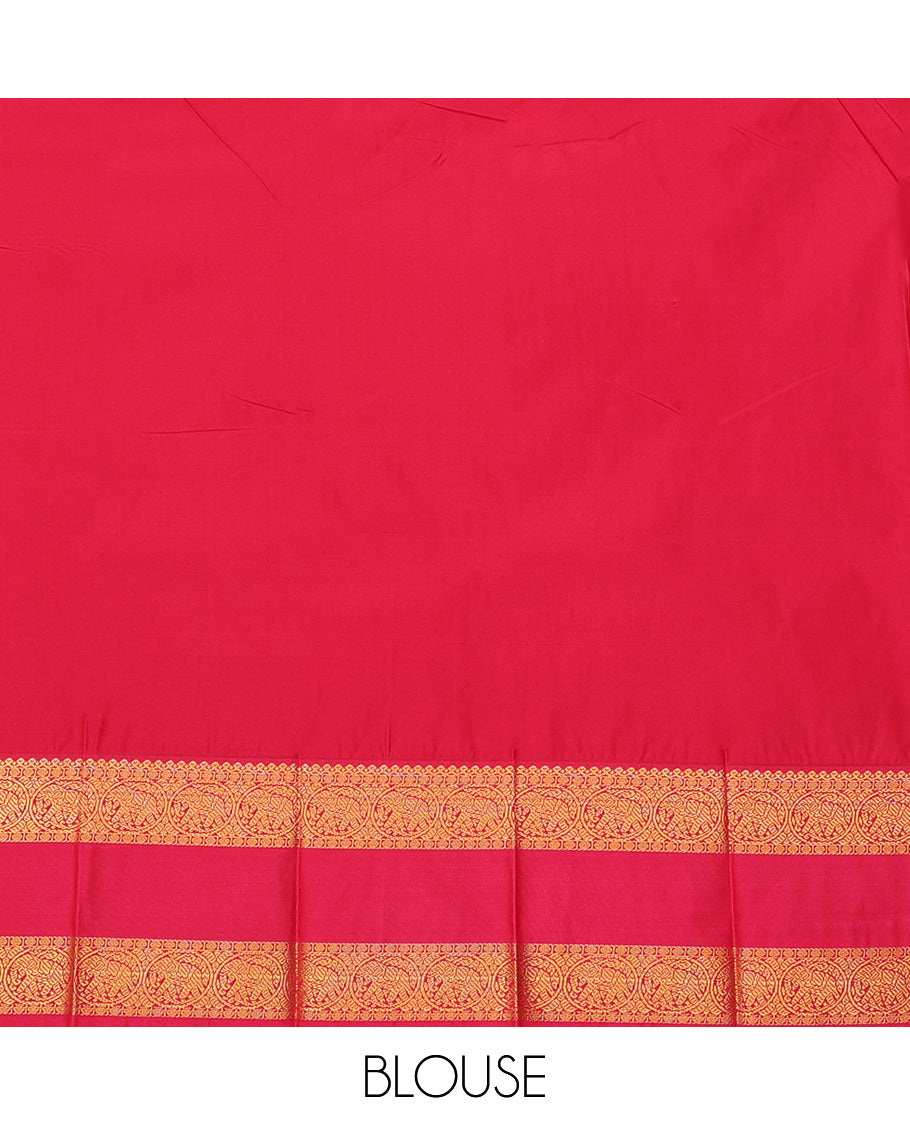 Blue Budget Silk Saree