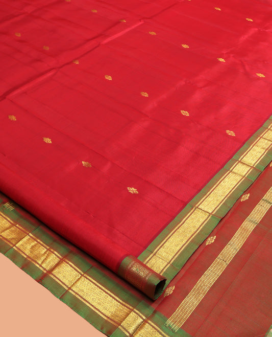 Red Kanchipuram Silk Saree