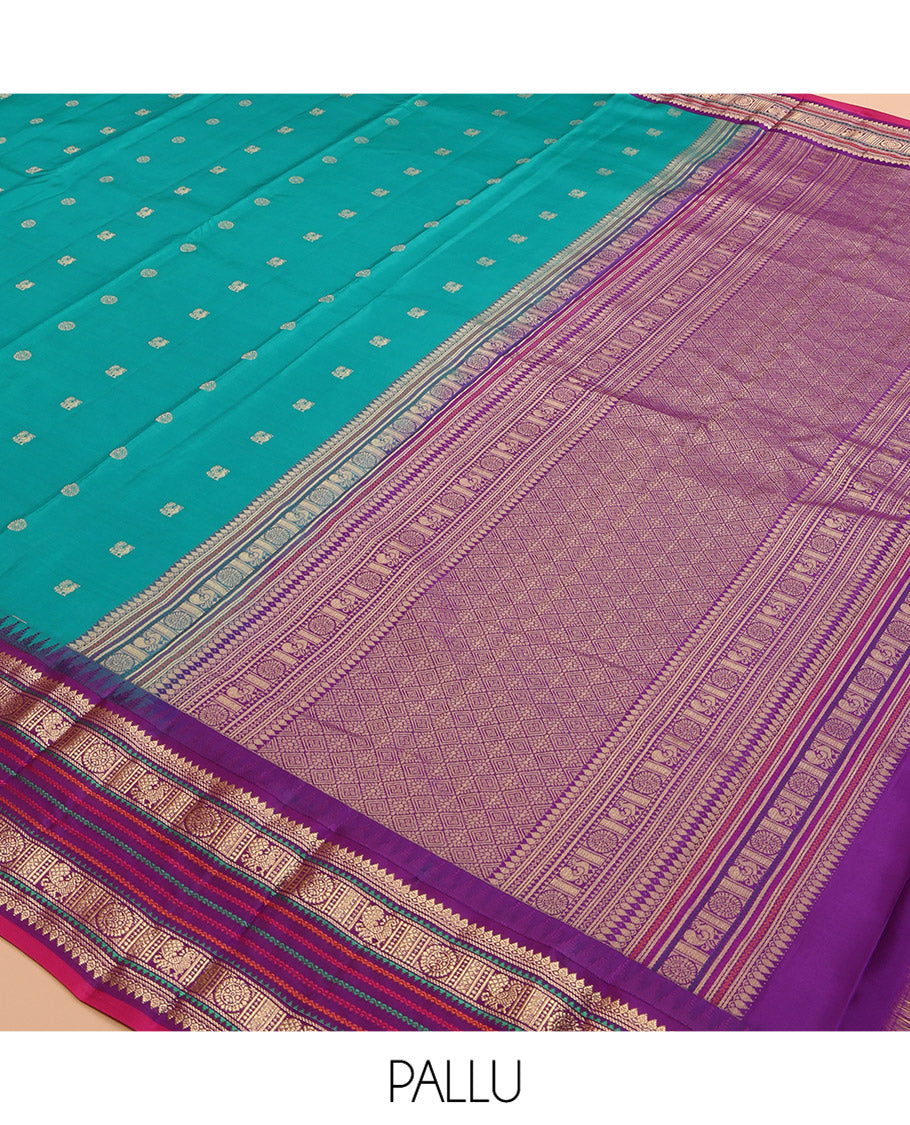 Green Kanchipuram Silk Saree
