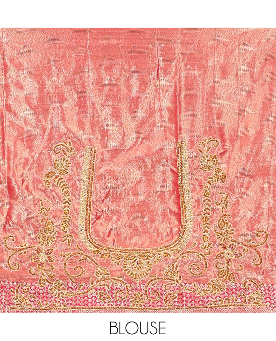Green Vastrakala Silk Saree