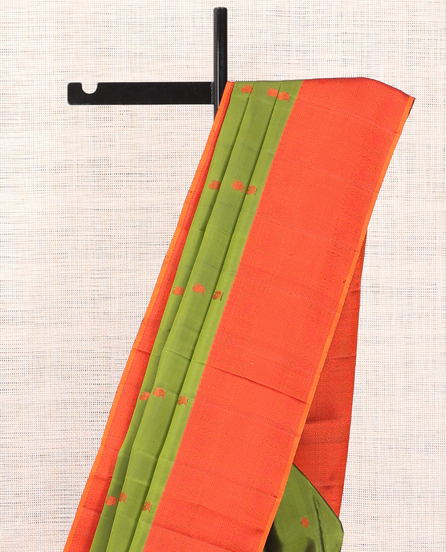 Green Kanchipuram Silk Saree