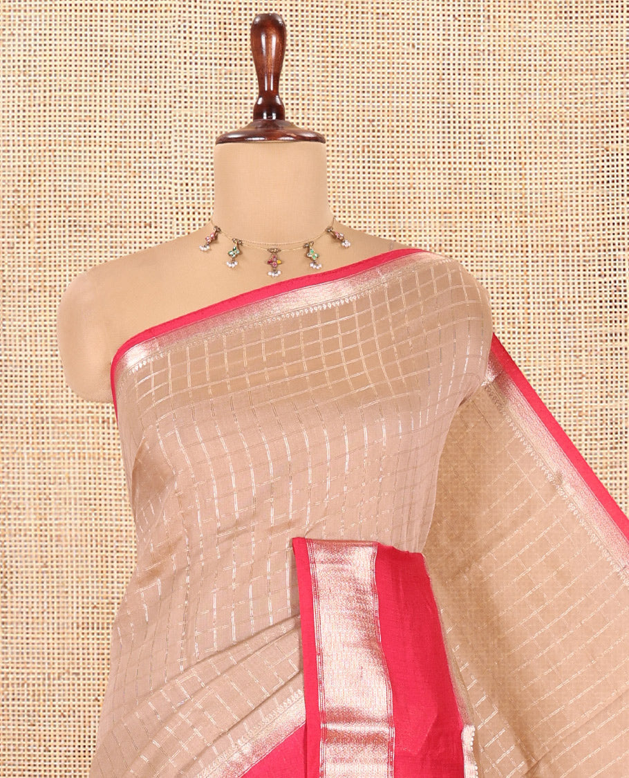 Chikku-Rani Assam Silk Saree