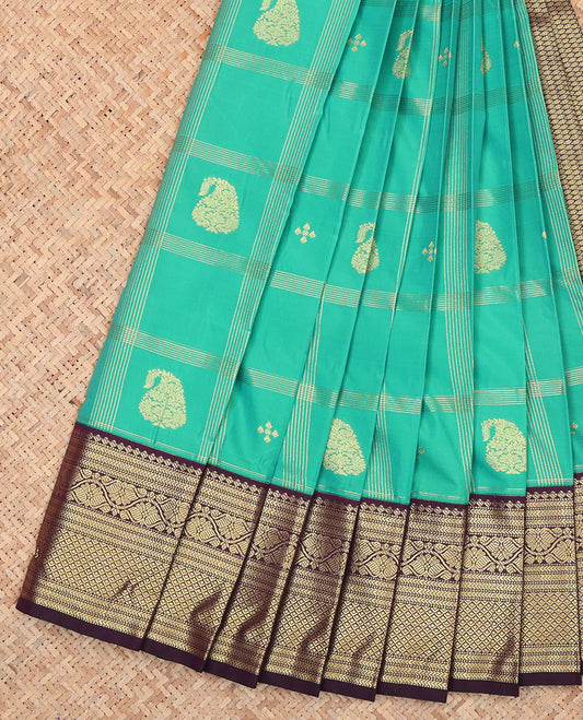 Green Budget Silk Saree