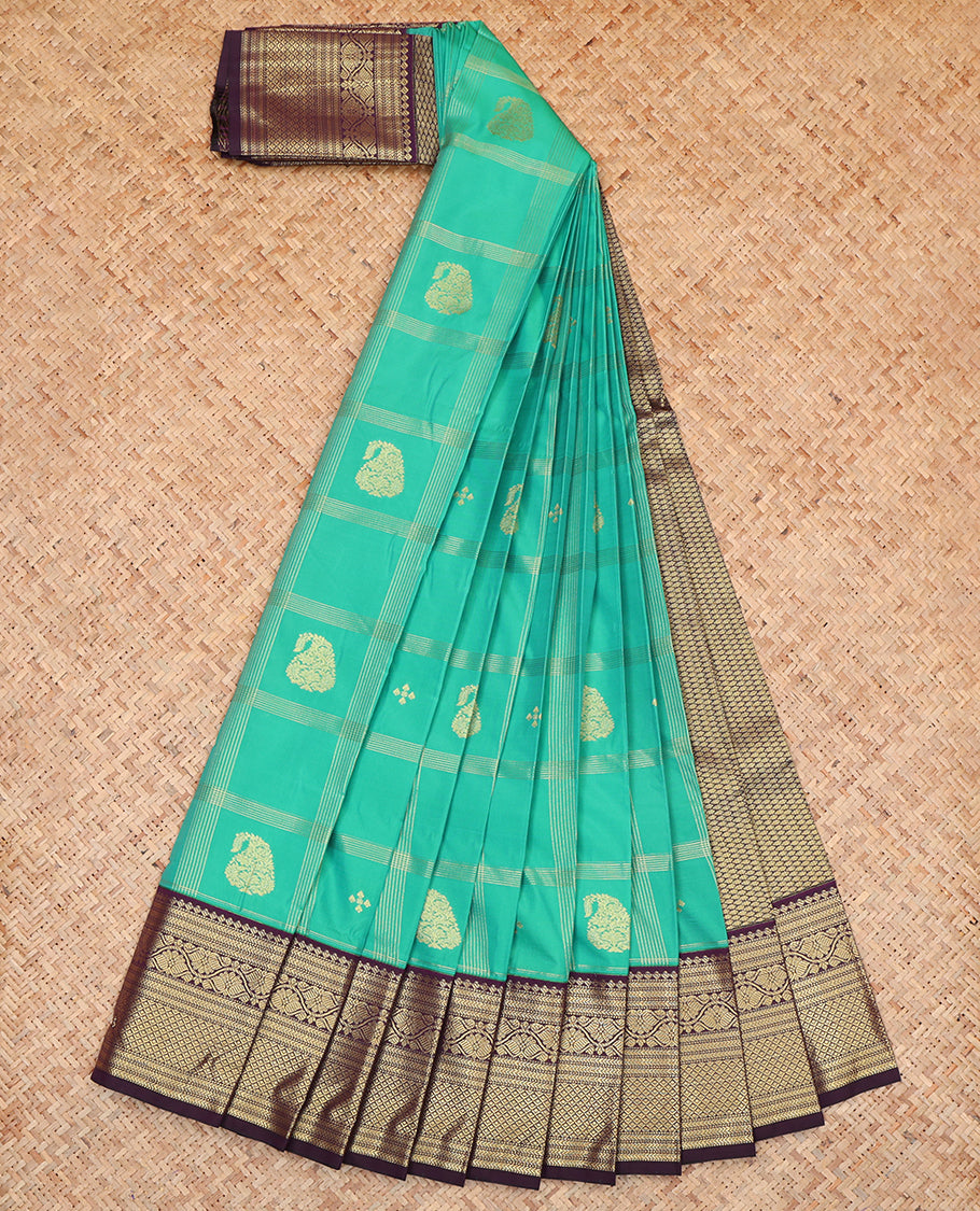 Green Budget Silk Saree