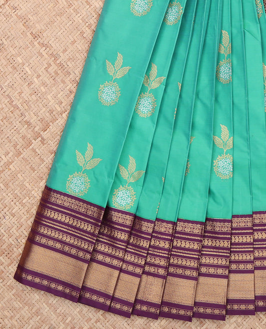Green Budget Silk Saree