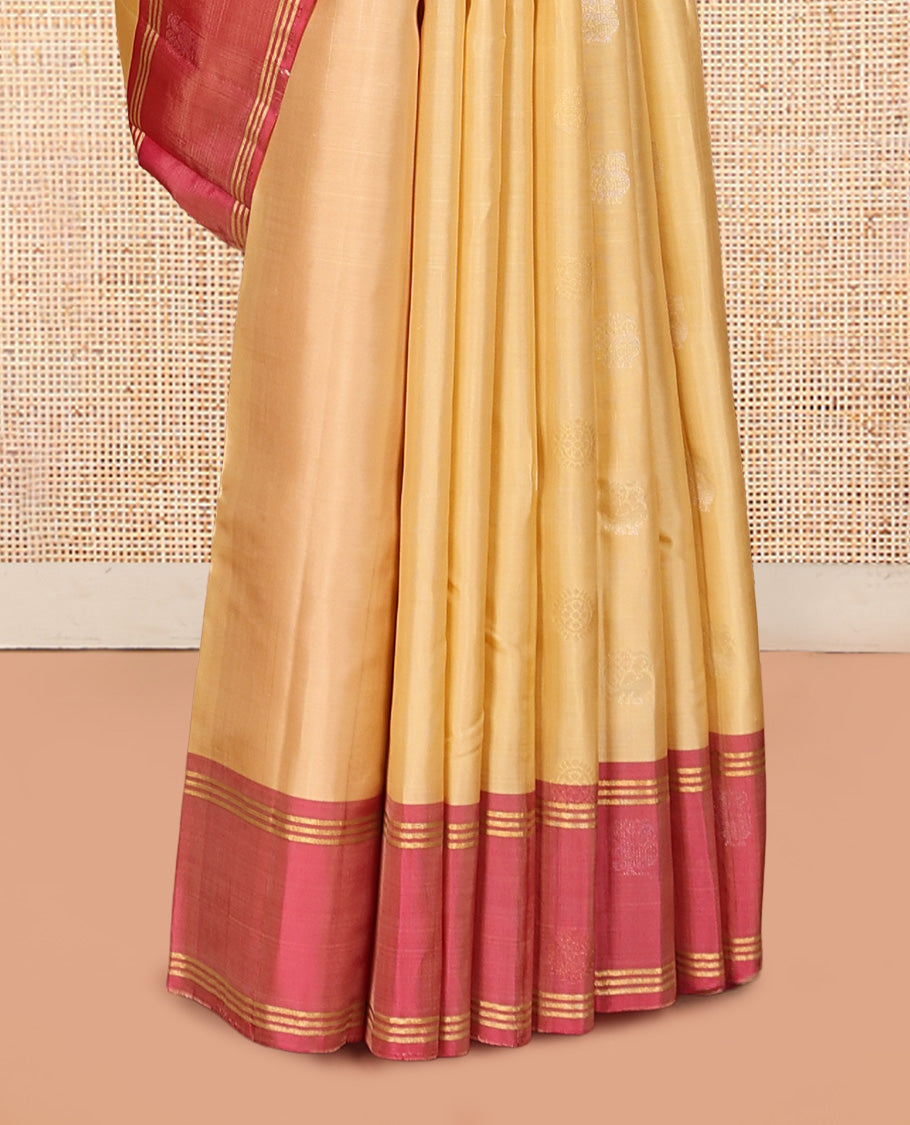 Sandal Mayuri Lite Silk Mix Saree