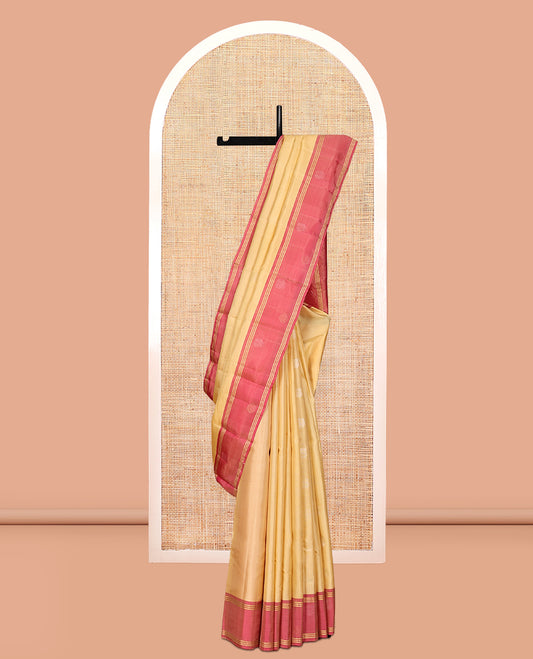 Sandal Mayuri Lite Silk Mix Saree