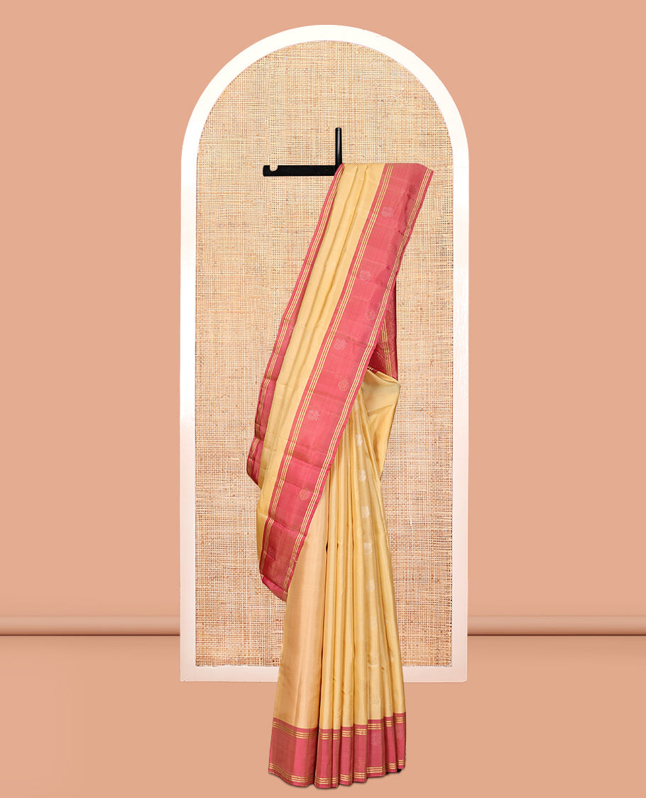 Sandal Mayuri Lite Silk Mix Saree