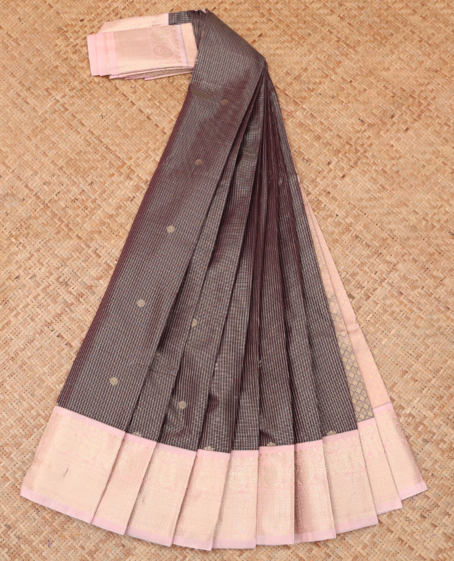 Purple Budget Silk Saree