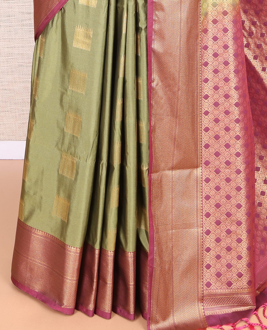 Green Budget Silk Saree