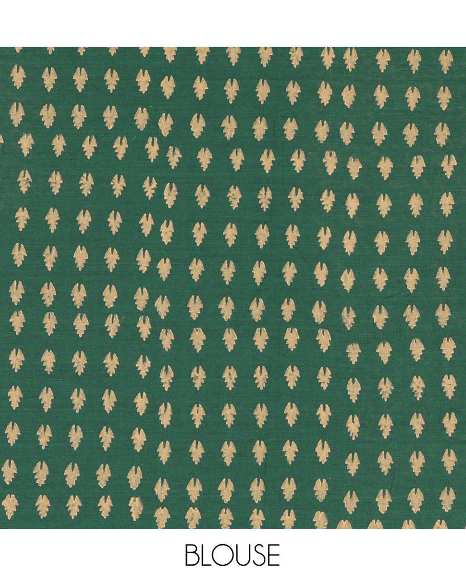 Maroon South Cotton Saree Features Parrot Motifs, a Block-Printed Border, and a Contrast Blouse