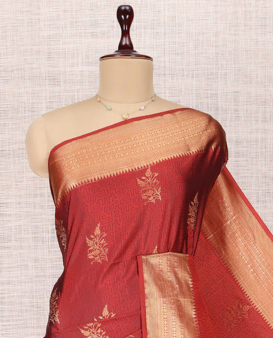 Red Budget Silk Saree