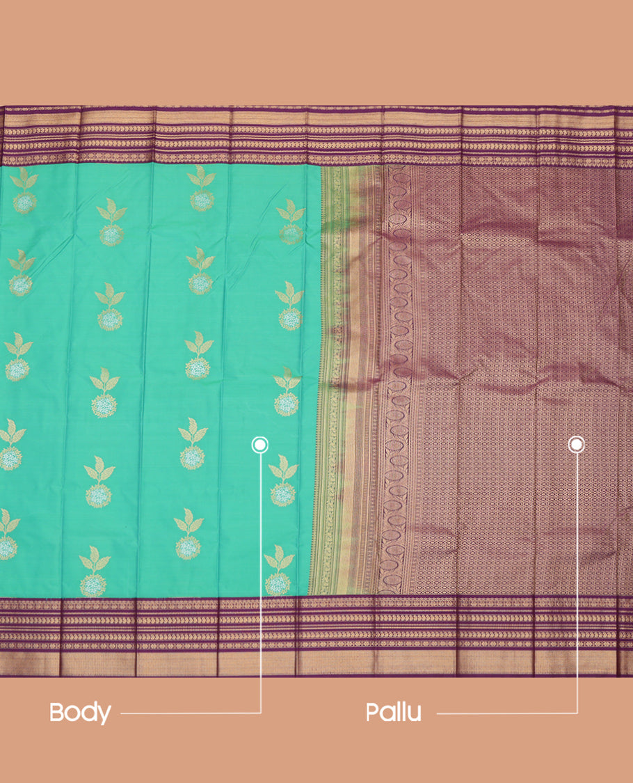 Green Budget Silk Saree