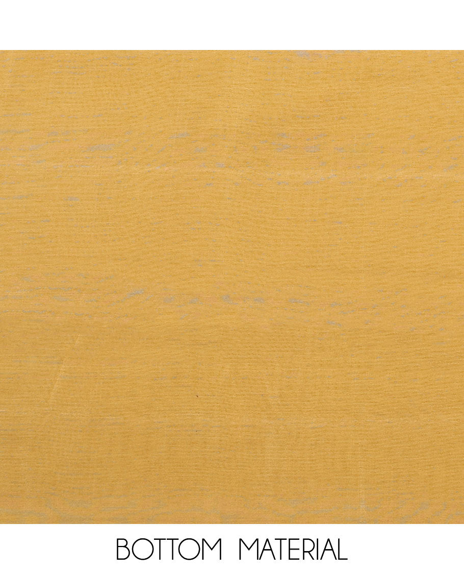 Yellow material chudidhar set, abstract-style printed top, plain bottom & abstract-style printed dupatta