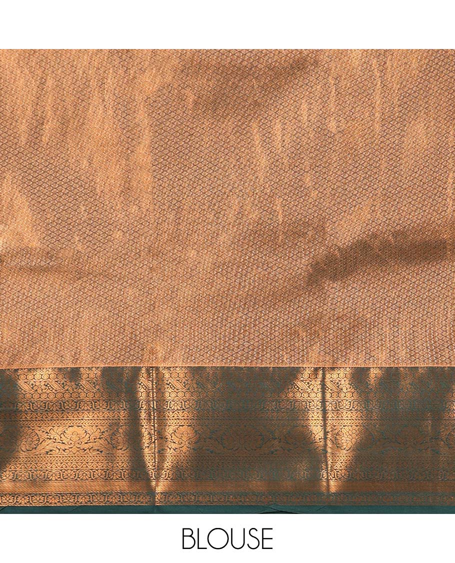Maroon jacquard budget silk saree, contrast traditional zari design border & jaal pallu
