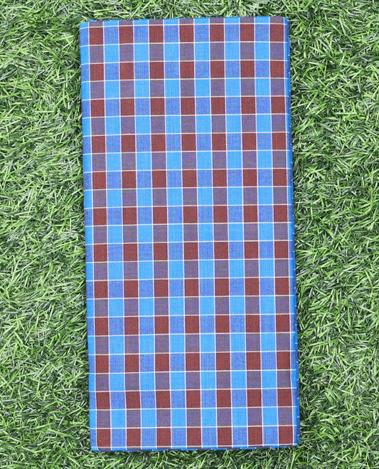 Multi-color micro-checked design cozy pure cotton lungi