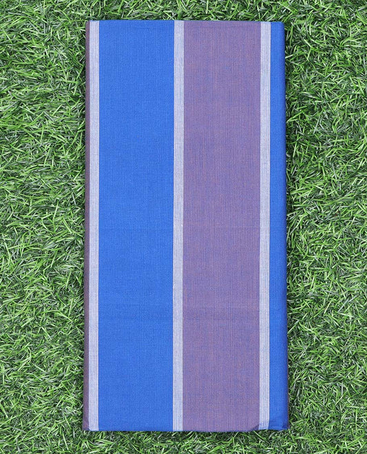 Multi-color vertical striped cozy pure cotton lungi
