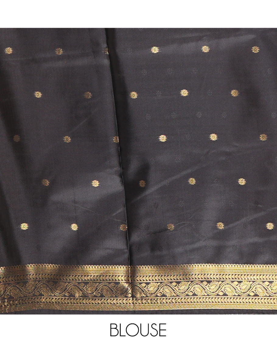 Mustard Elite Soft Silk Saree