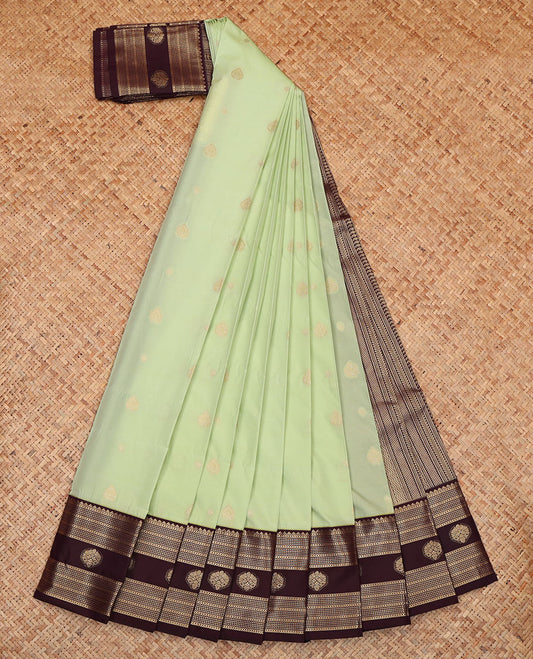 Green Budget Silk Saree