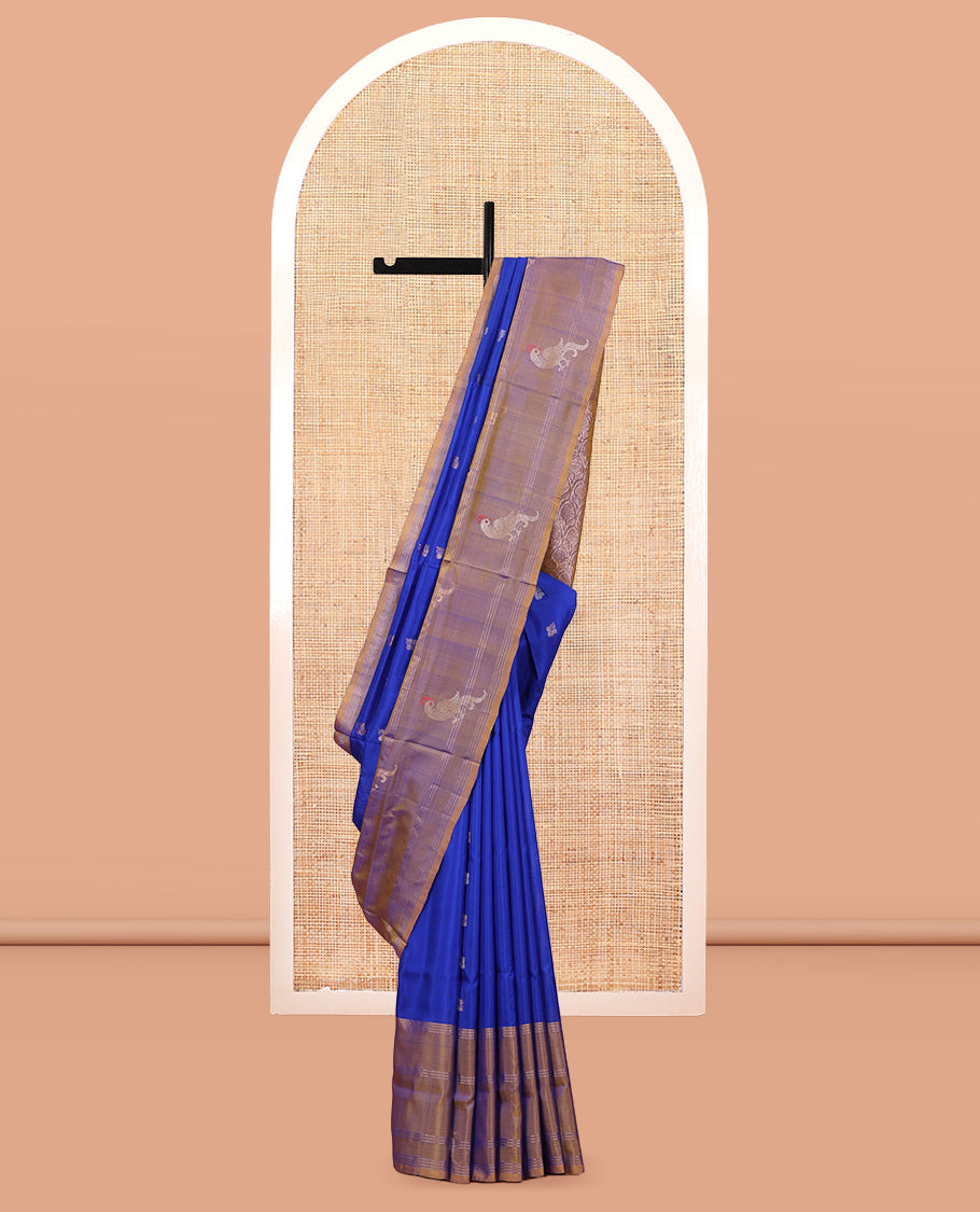 Blue Uppada Silk Saree