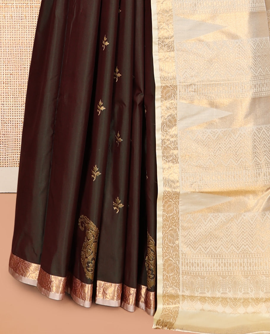 Brown Gift Saree